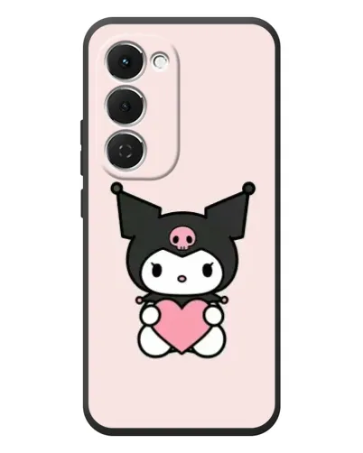 Чехол для TECNO Spark 40 Pro Plus с картинкой «Kuromi и сердце» Чехол для TECNO Spark 40 Pro Plus с картинкой «Kuromi и сердце»