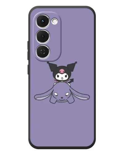 Чехол для TECNO Spark 40 Pro Plus с картинкой «Kuromi на лиловом фоне» Чехол для TECNO Spark 40 Pro Plus с картинкой «Kuromi на лиловом фоне»