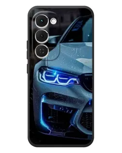 Чохол для TECNO Spark 40 Pro Plus з картинкою «Погляд BMW з синіми фарами» Чохол для TECNO Spark 40 Pro Plus з картинкою «Погляд BMW з синіми фарами»