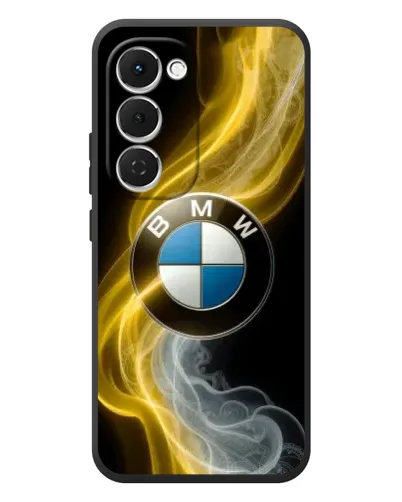 Чохол для TECNO Spark 40 Pro Plus з картинкою «Золотистий дим BMW» Чохол для TECNO Spark 40 Pro Plus з картинкою «Золотистий дим BMW»