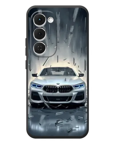 Чохол для TECNO Spark 40 Pro Plus з картинкою «BMW у світлі фар» Чохол для TECNO Spark 40 Pro Plus з картинкою «BMW у світлі фар»