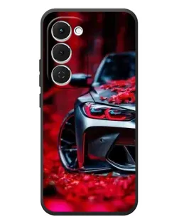 Чохол для TECNO Spark 40 Pro Plus з картинкою «Спортивна BMW та квіти» Чохол для TECNO Spark 40 Pro Plus з картинкою «Спортивна BMW та квіти»