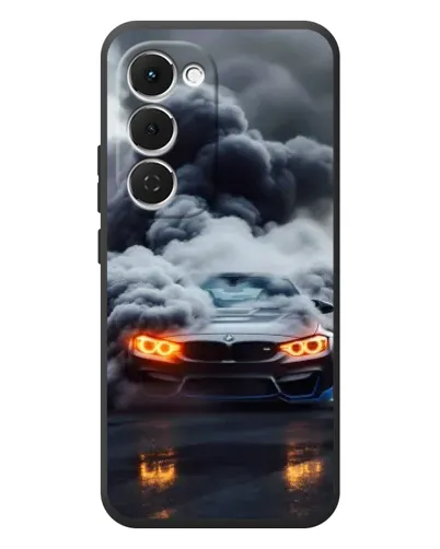 Чохол для TECNO Spark 40 Pro Plus з картинкою «BMW у диму» Чохол для TECNO Spark 40 Pro Plus з картинкою «BMW у диму»