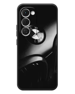 Чохол для TECNO Spark 40 Pro Plus з картинкою «Емблема BMW — макро» Чохол для TECNO Spark 40 Pro Plus з картинкою «Емблема BMW — макро»