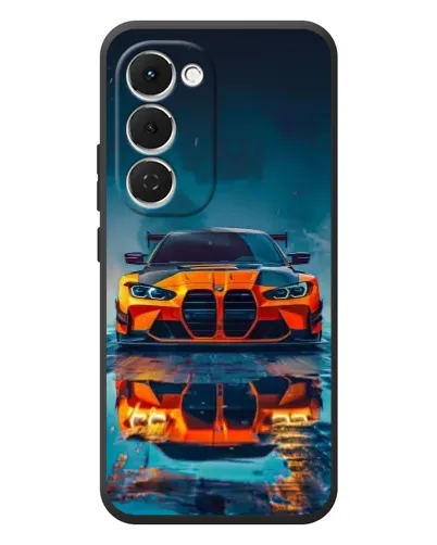 Чехол для TECNO Spark 40 Pro Plus с картинкой «BMW — золотая эмблема» Чехол для TECNO Spark 40 Pro Plus с картинкой «BMW — золотая эмблема»