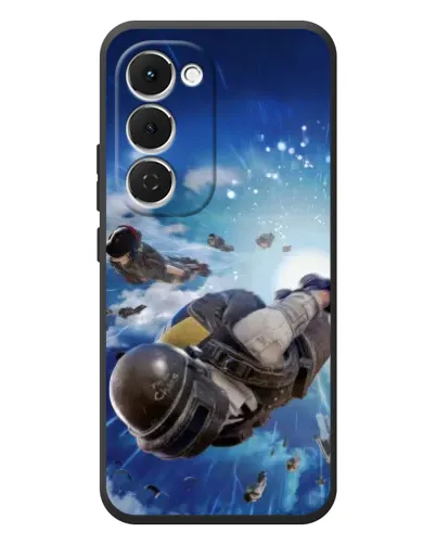Чехол для TECNO Spark 40 Pro Plus с картинкой «Десант PUBG — прыжок» Чехол для TECNO Spark 40 Pro Plus с картинкой «Десант PUBG — прыжок»