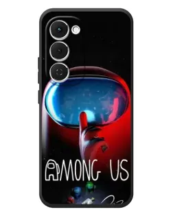 Чохол для TECNO Spark 40 Pro Plus з картинкою «Червоний імпостер — макро»