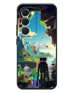 Чохол для TECNO Spark 40 Pro Plus з картинкою «Ендермен у лісі»