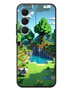 Чохол для TECNO Spark 40 Pro Plus з картинкою «Minecraft літній день»
