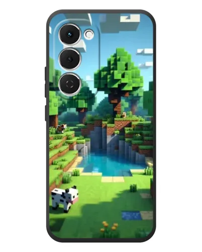 Чохол для TECNO Spark 40 Pro Plus з картинкою «Minecraft літній день» Чохол для TECNO Spark 40 Pro Plus з картинкою «Minecraft літній день»