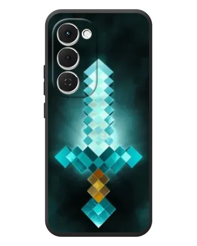 Чохол для TECNO Spark 40 Pro Plus з картинкою «Алмазний меч неон» Чохол для TECNO Spark 40 Pro Plus з картинкою «Алмазний меч неон»
