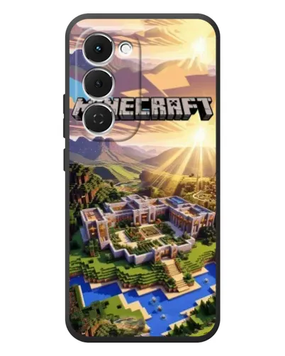Чохол для TECNO Spark 40 Pro Plus з картинкою «Minecraft панорама» Чохол для TECNO Spark 40 Pro Plus з картинкою «Minecraft панорама»