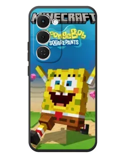 Чехол для TECNO Spark 40 Pro Plus с картинкой «Губка Боб Minecraft» Чехол для TECNO Spark 40 Pro Plus с картинкой «Губка Боб Minecraft»