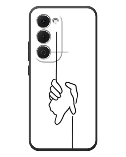 Чехол для TECNO Spark 40 Pro Plus с картинкой «Рука держит»