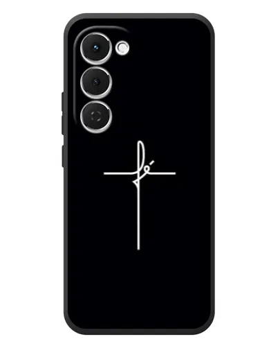 Чехол для TECNO Spark 40 Pro Plus с картинкой «Тонкий крест» Чехол для TECNO Spark 40 Pro Plus с картинкой «Тонкий крест»