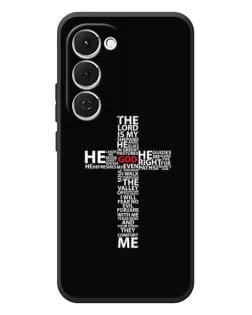 Чехол для TECNO Spark 40 Pro Plus с картинкой «Текстовый крест»
