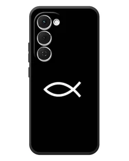 Чехол для TECNO Spark 40 Pro Plus с картинкой «Символ рыбы Jesus»