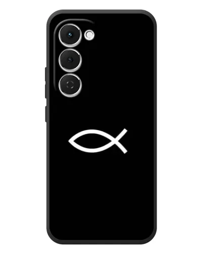 Чехол для TECNO Spark 40 Pro Plus с картинкой «Символ рыбы Jesus» Чехол для TECNO Spark 40 Pro Plus с картинкой «Символ рыбы Jesus»
