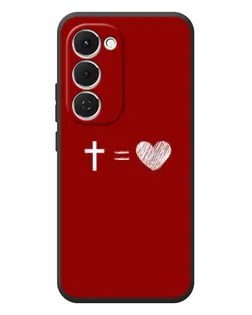 Чехол для TECNO Spark 40 Pro Plus с картинкой «Уравнение любви»