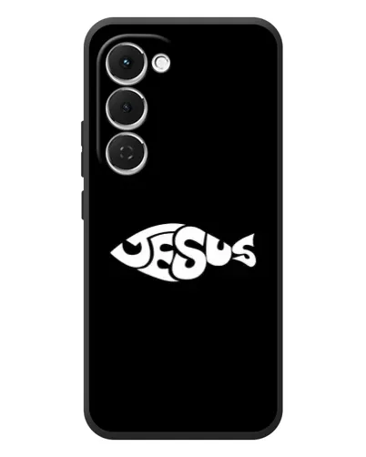 Чехол для TECNO Spark 40 Pro Plus с картинкой «Рыба Jesus» Чехол для TECNO Spark 40 Pro Plus с картинкой «Рыба Jesus»