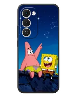 Чехол для TECNO Spark 40 Pro Plus с картинкой «Губка Боб и Патрик ночью» Чехол для TECNO Spark 40 Pro Plus с картинкой «Губка Боб и Патрик ночью»