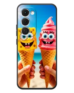 Чехол для TECNO Spark 40 Pro Plus с картинкой «Спанч Боб мороженое» Чехол для TECNO Spark 40 Pro Plus с картинкой «Спанч Боб мороженое»