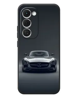 Чехол для TECNO Spark 40 Pro Plus с картинкой «Mercedes на черном» Чехол для TECNO Spark 40 Pro Plus с картинкой «Mercedes на черном»
