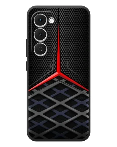 Чехол для TECNO Spark 40 Pro Plus с картинкой «Mercedes Carbon Grid»