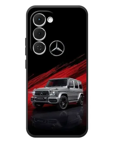 Чехол для TECNO Spark 40 Pro Plus с картинкой «Mercedes G-Class красный»