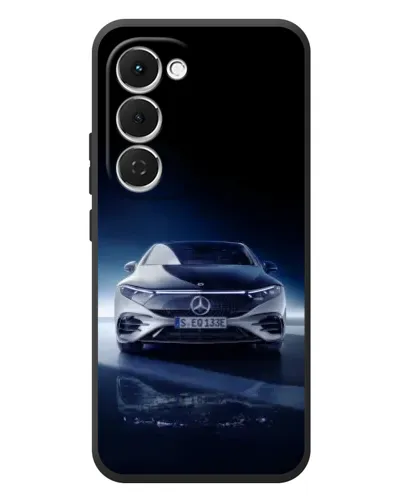 Чехол для TECNO Spark 40 Pro Plus с картинкой «Ночной Mercedes EQ»