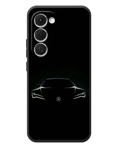 Чехол для TECNO Spark 40 Pro Plus с картинкой «Mercedes — силуэт авто» Чехол для TECNO Spark 40 Pro Plus с картинкой «Mercedes — силуэт авто»