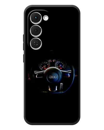 Чехол для TECNO Spark 40 Pro Plus с картинкой «Салон Audi — руль» Чехол для TECNO Spark 40 Pro Plus с картинкой «Салон Audi — руль»