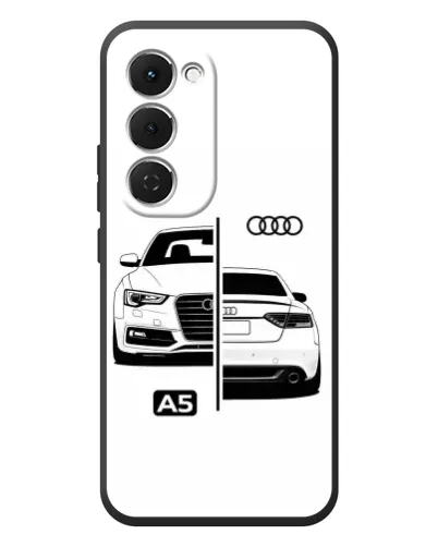 Чехол для TECNO Spark 40 Pro Plus с картинкой «Audi — контрастный дизайн» Чехол для TECNO Spark 40 Pro Plus с картинкой «Audi — контрастный дизайн»
