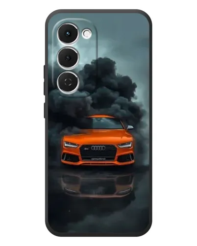 Чехол для TECNO Spark 40 Pro Plus с картинкой «Audi в облаках дыма» Чехол для TECNO Spark 40 Pro Plus с картинкой «Audi в облаках дыма»