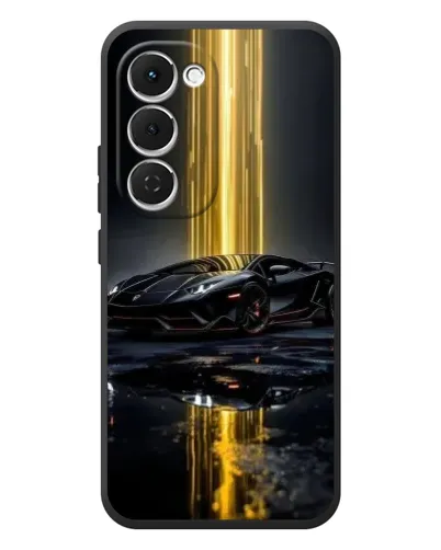 Чехол для TECNO Spark 40 Pro Plus с картинкой «Ночной Lamborghini драйв»