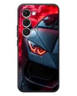 Чехол для TECNO Spark 40 Pro Plus с картинкой «Lamborghini красное сияние»