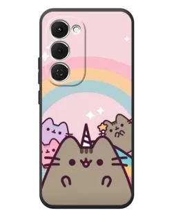 Чохол для TECNO Spark 40 Pro Plus з картинкою «Єдиноріг Pusheen»