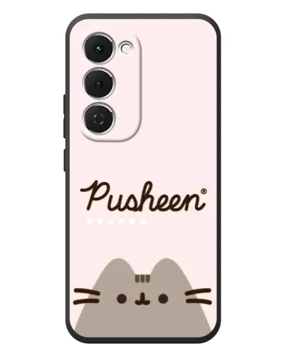 Чохол для TECNO Spark 40 Pro Plus з картинкою «Pusheen логотип» Чохол для TECNO Spark 40 Pro Plus з картинкою «Pusheen логотип»
