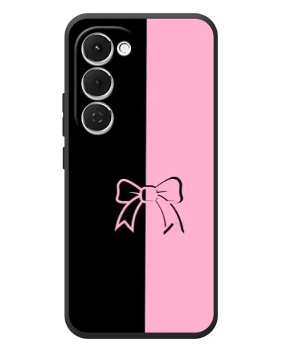 Чехол для TECNO Spark 40 Pro Plus с картинкой «Половинки банта»
