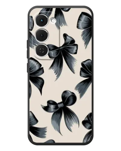 Чехол для TECNO Spark 40 Pro Plus с картинкой «Банты Coquette»