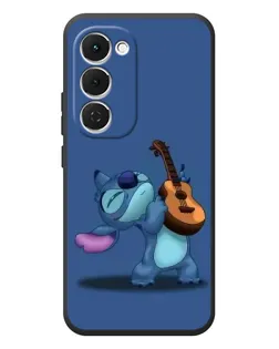 Чехол для TECNO Spark 40 Pro Plus с картинкой «Стич с укулеле»