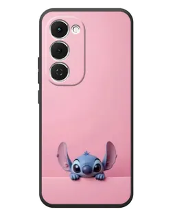 Чехол для TECNO Spark 40 Pro Plus с картинкой «Stitch выглядывает»