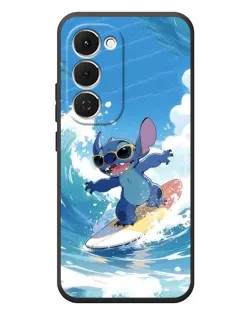 Чехол для TECNO Spark 40 Pro Plus с картинкой «Стич на волне»
