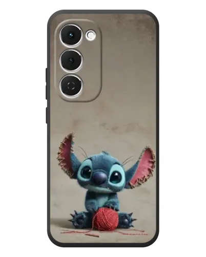 Чехол для TECNO Spark 40 Pro Plus с картинкой «Стич на коричневом фоне» Чехол для TECNO Spark 40 Pro Plus с картинкой «Стич на коричневом фоне»