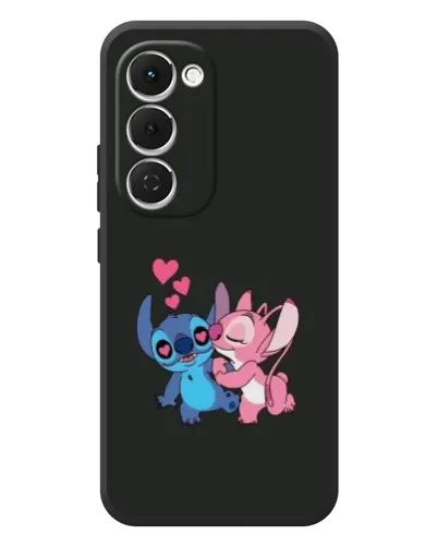 Чехол для TECNO Spark 40 Pro Plus с картинкой «Анжел целует Стича» Чехол для TECNO Spark 40 Pro Plus с картинкой «Анжел целует Стича»