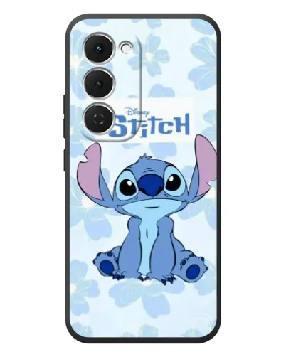 Чехол для TECNO Spark 40 Pro Plus с картинкой «Stitch среди цветов» Чехол для TECNO Spark 40 Pro Plus с картинкой «Stitch среди цветов»