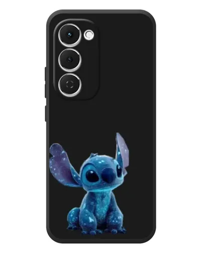 Чехол для TECNO Spark 40 Pro Plus с картинкой «Стич на черном» Чехол для TECNO Spark 40 Pro Plus с картинкой «Стич на черном»