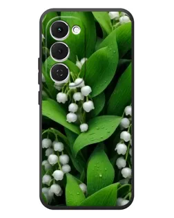 Чехол для TECNO Spark 40 Pro Plus с картинкой «Ландыши в зелени»