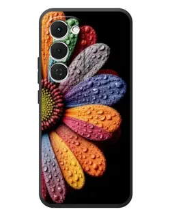 Чехол для TECNO Spark 40 Pro Plus с картинкой «Радужный цветок»