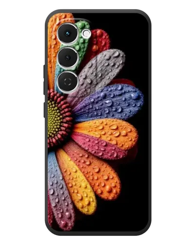 Чехол для TECNO Spark 40 Pro Plus с картинкой «Радужный цветок» Чехол для TECNO Spark 40 Pro Plus с картинкой «Радужный цветок»